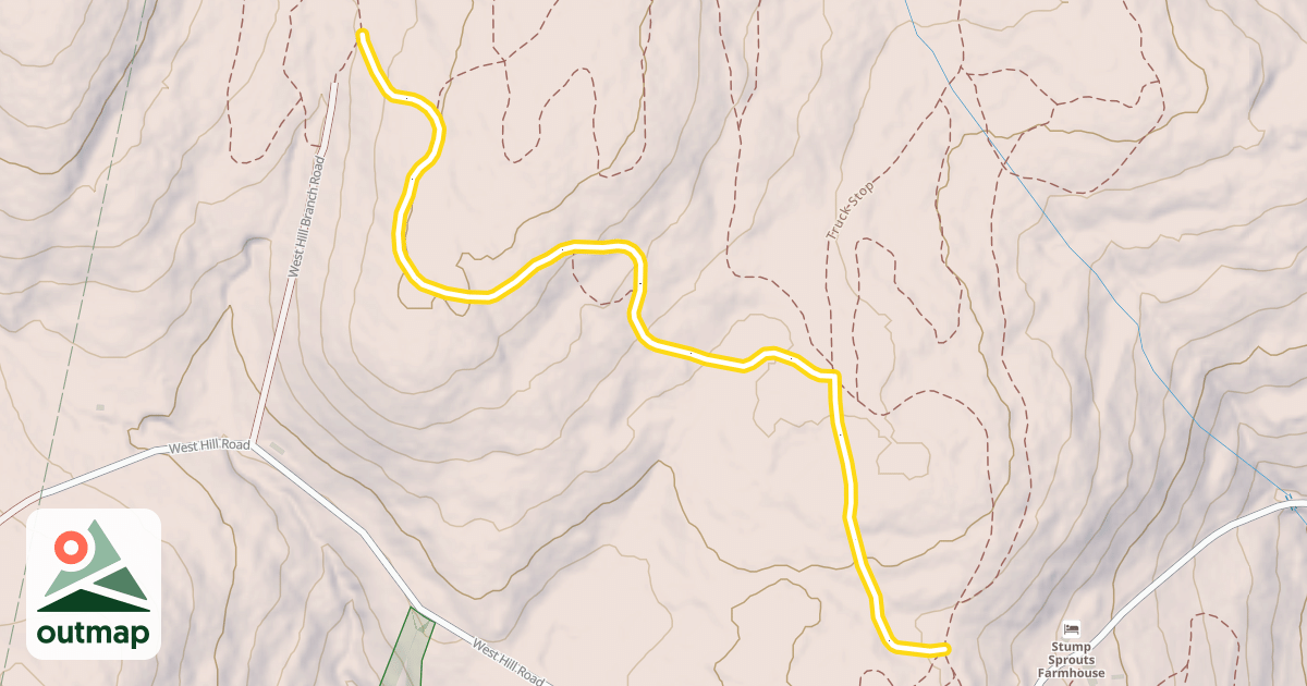 Map of Roxie's Run
