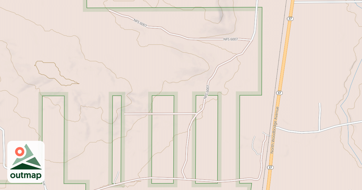 Map of 6007