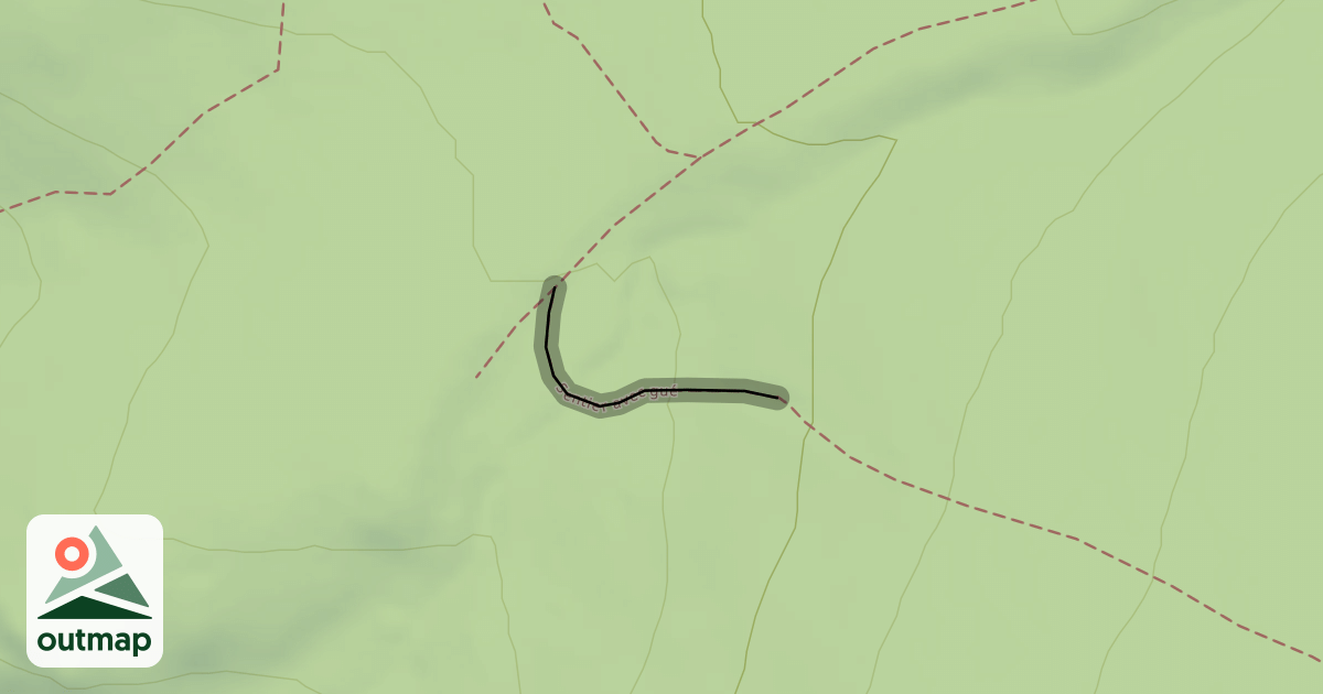 Map of Sentier avec gué