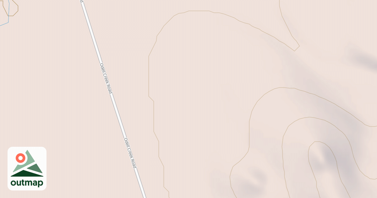 Map of GOOSEBERRY DRAW