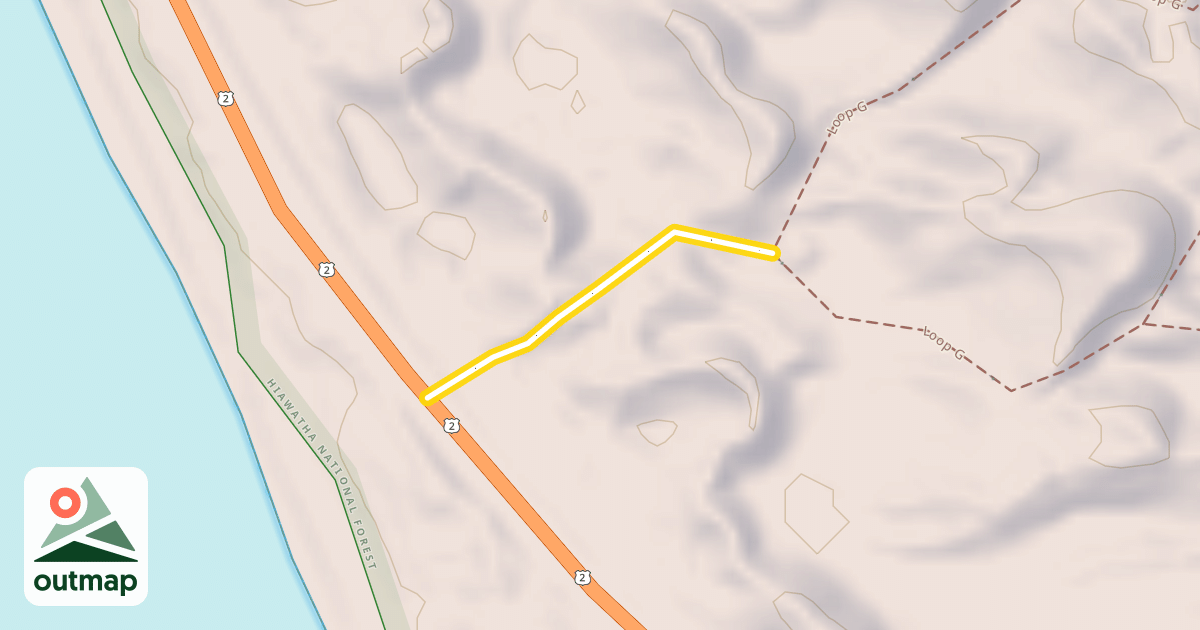Map of Dunes Overlook