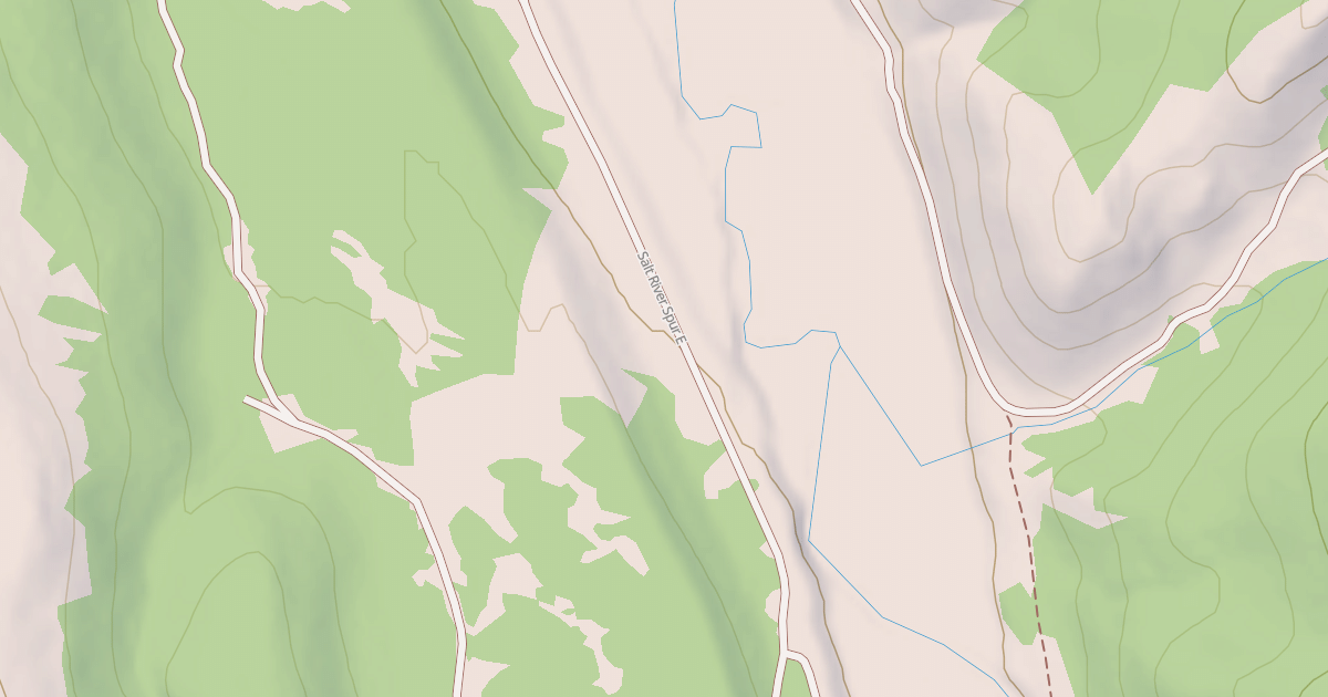 Map preview of SALT RIVER SPUR E