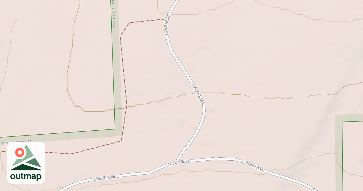Map of Dr. Crouch Truck Trail