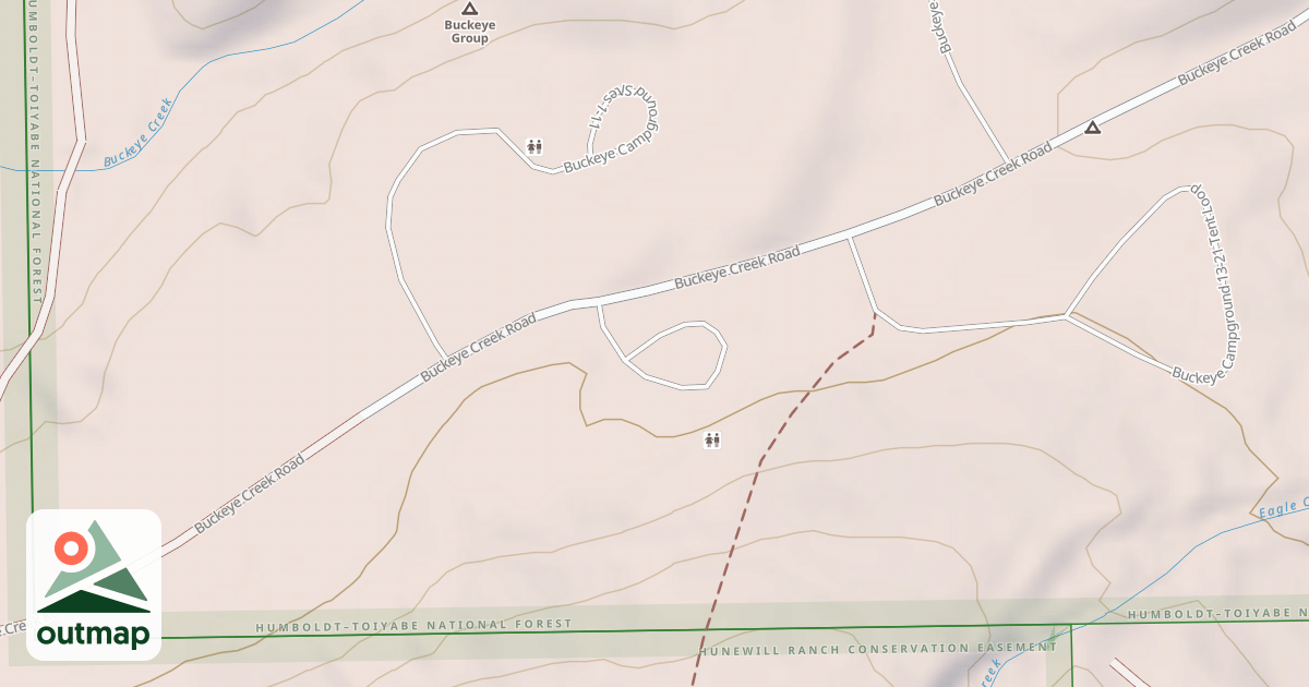 Map of BUCKEYE CG GROUP SITE