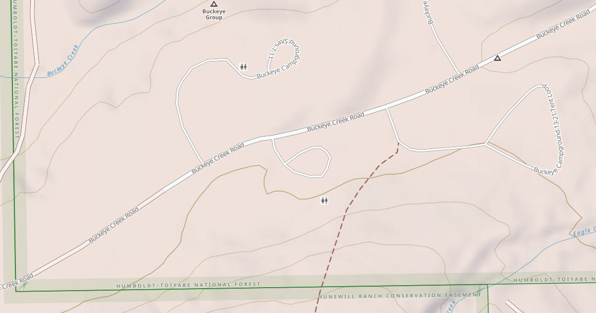 Map preview of BUCKEYE CG GROUP SITE