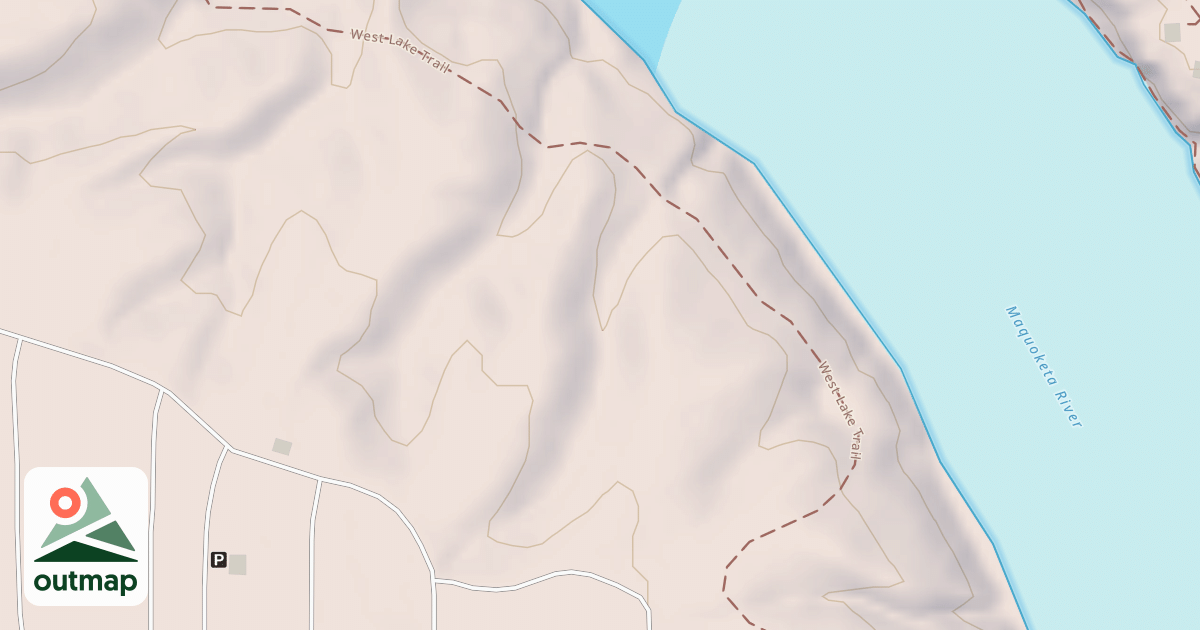 Map of West Lake