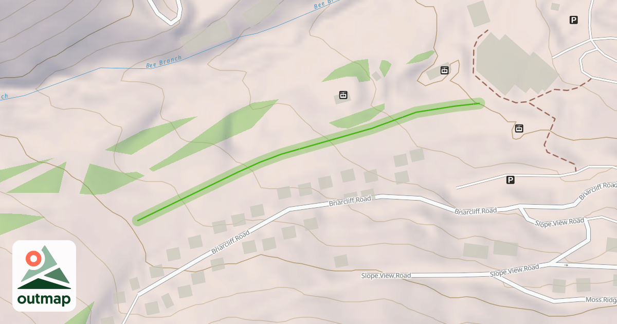Map of Lower Flying Mile