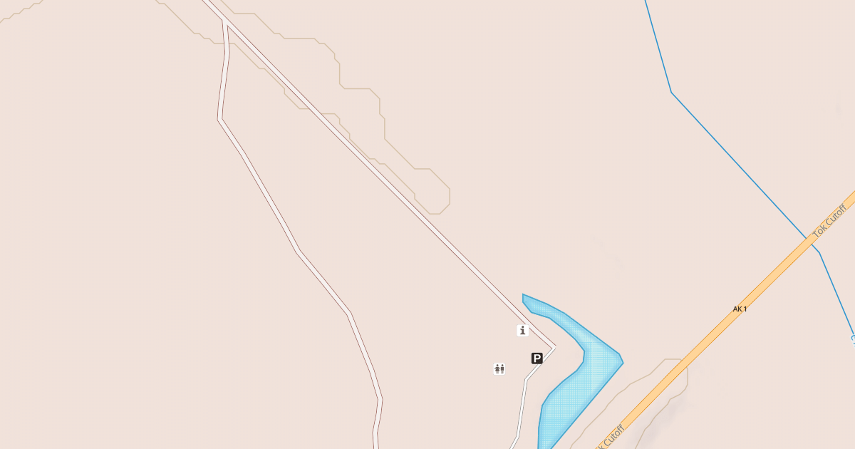 Map preview of Chistochina River