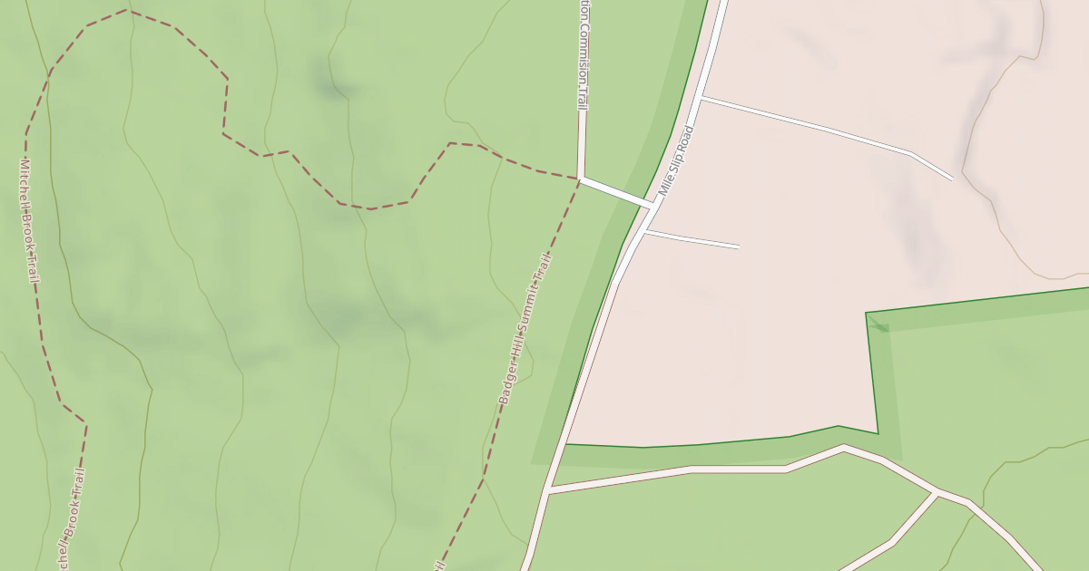Map preview of Snowmobile Trail 501