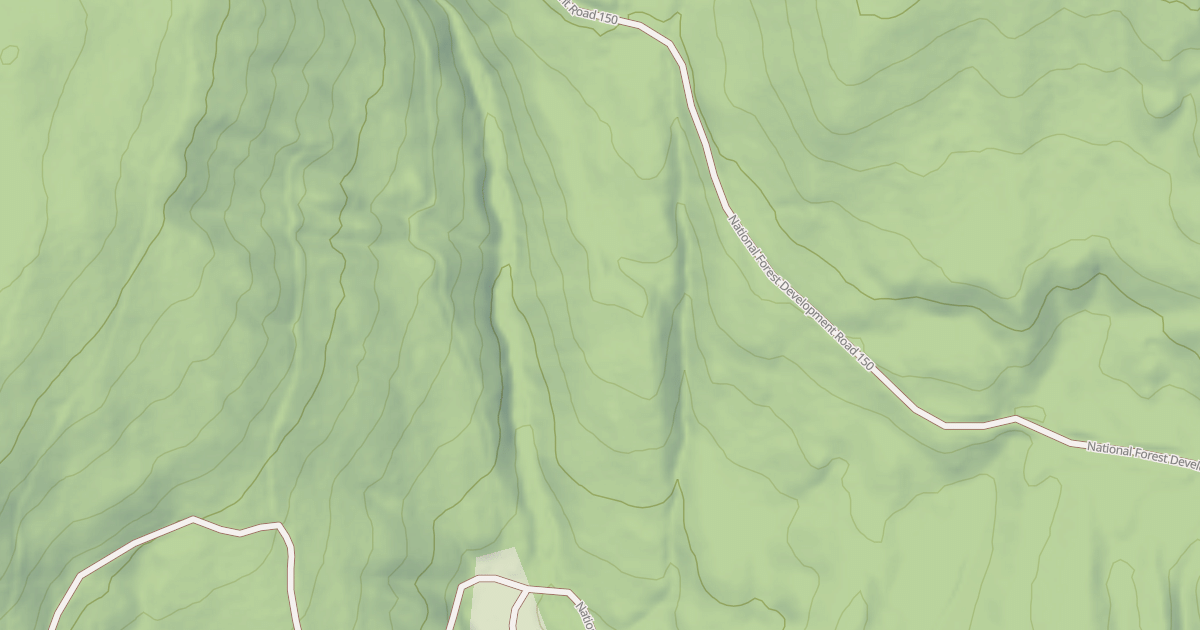 Map preview of USFS Motor Vehicle Use Map Roads {0722FB57-A1FC-40C5-8FFC-3E0B4C24572D}