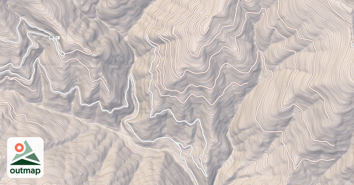Map of COOL CREEK