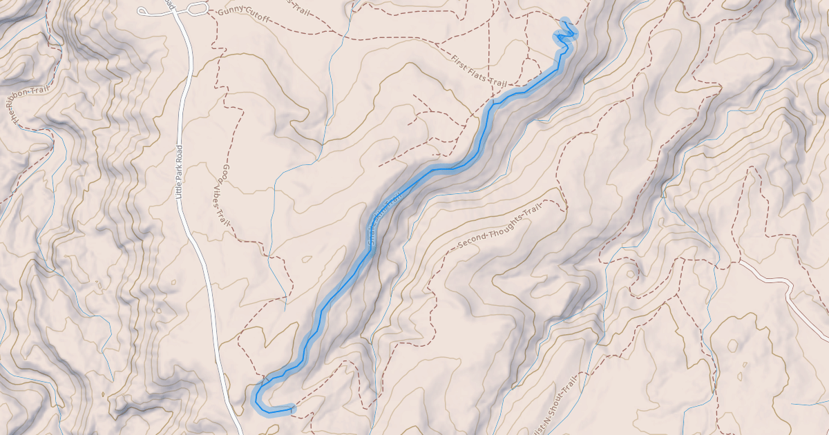 Map preview of Snakeskin Trail