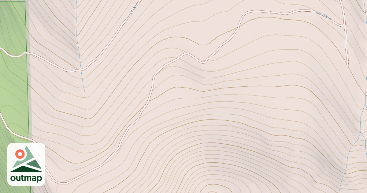 Map of ALDER DIVIDE