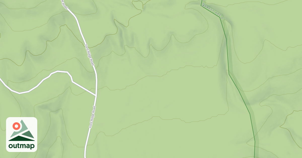 Map of USFS National Forest System Roads {6B276BF9-163A-42E1-A800-298E0D86E172}