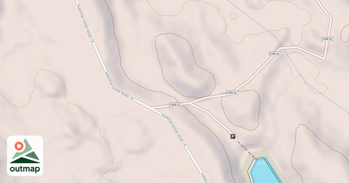 Map of SUNKEN POND