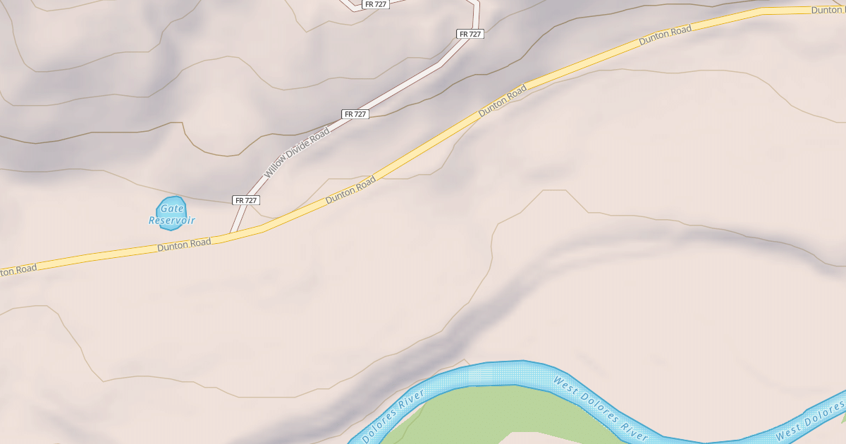 Map preview of WILLOW DIVIDE TH A