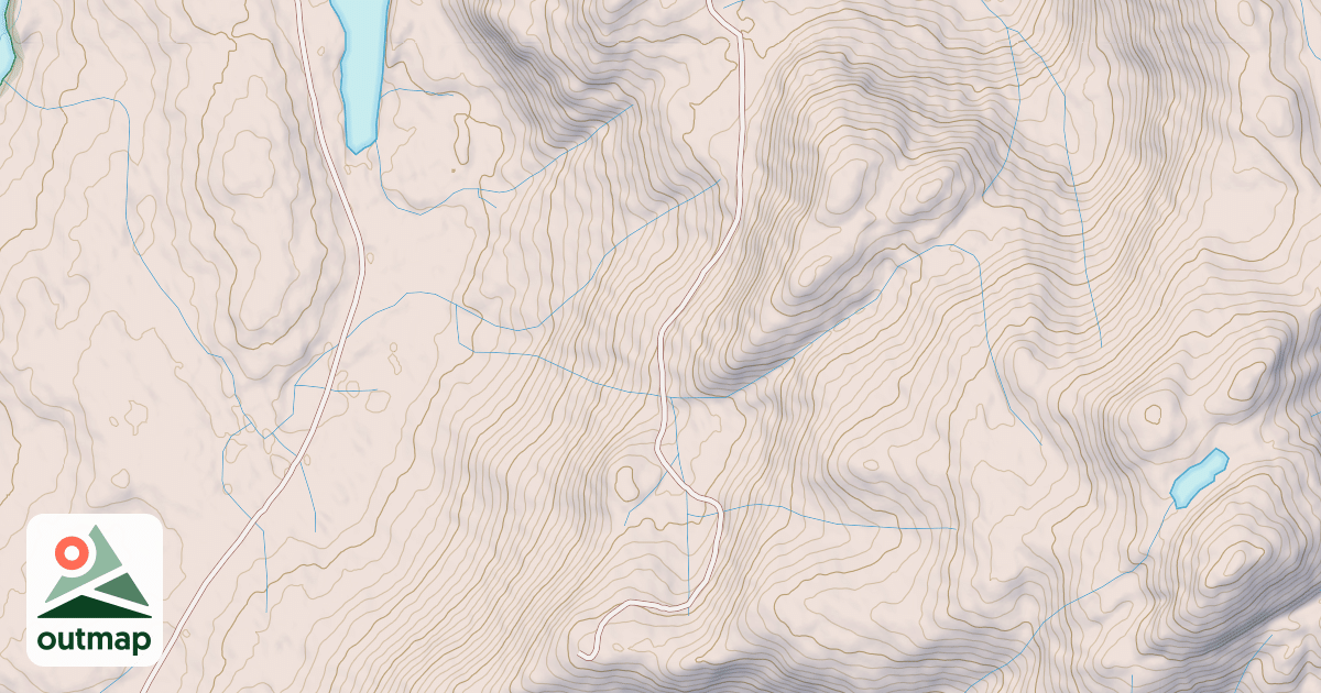 Map of Finger Lake Saddle Rd Margaret