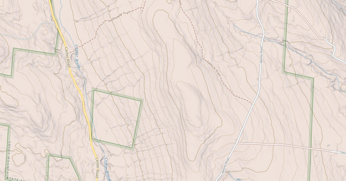 Map preview of Savoy Kanary Kats Trail