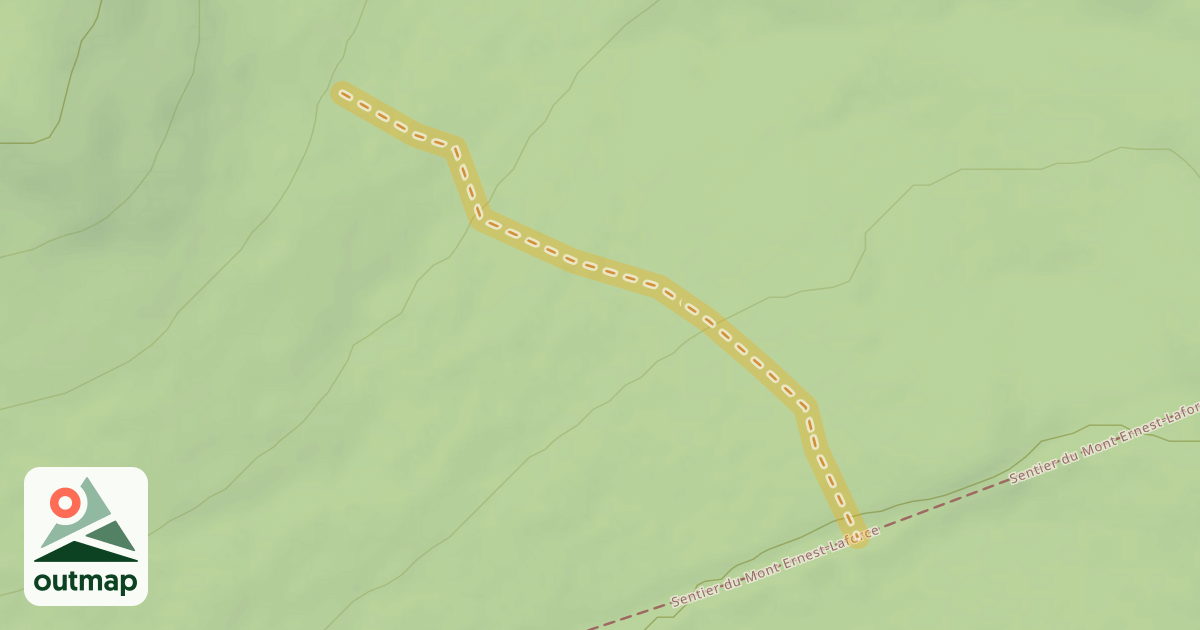 Map of Sous-bois vers le parking