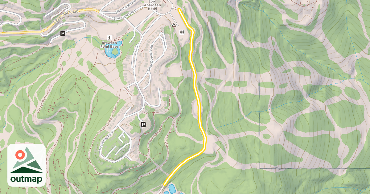 Map of Bridal Path
