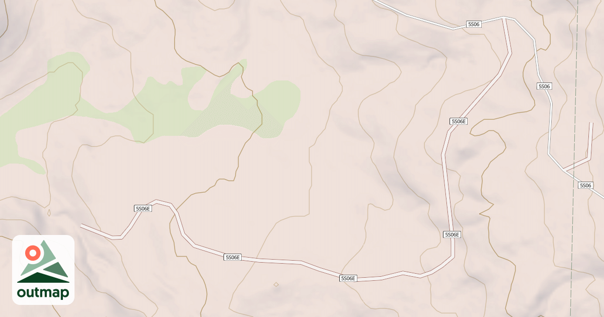 Map of GOAT MDW UPPER SKI TRAIL