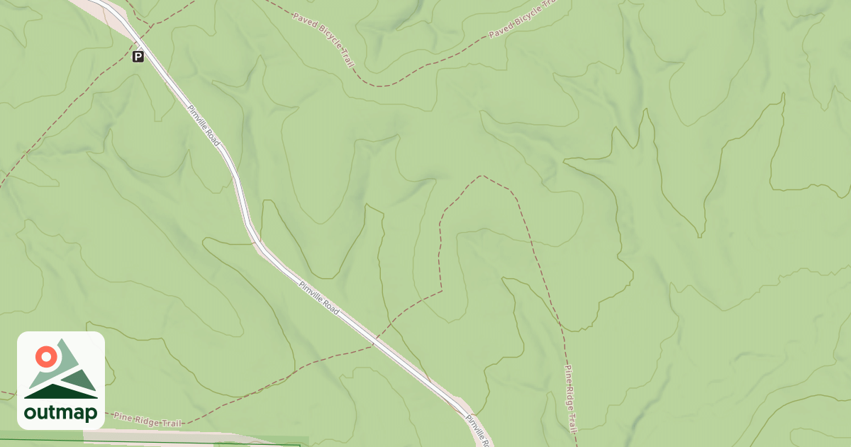Map of Enduro Race Trail