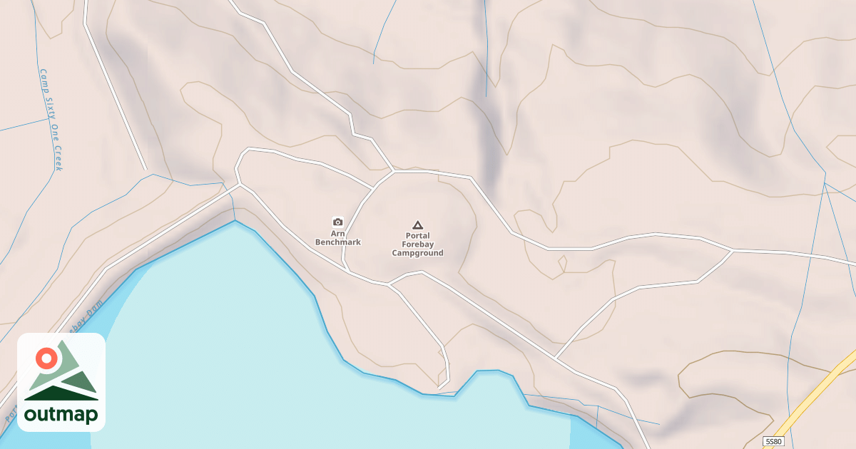 Map of CAMP 61 T1