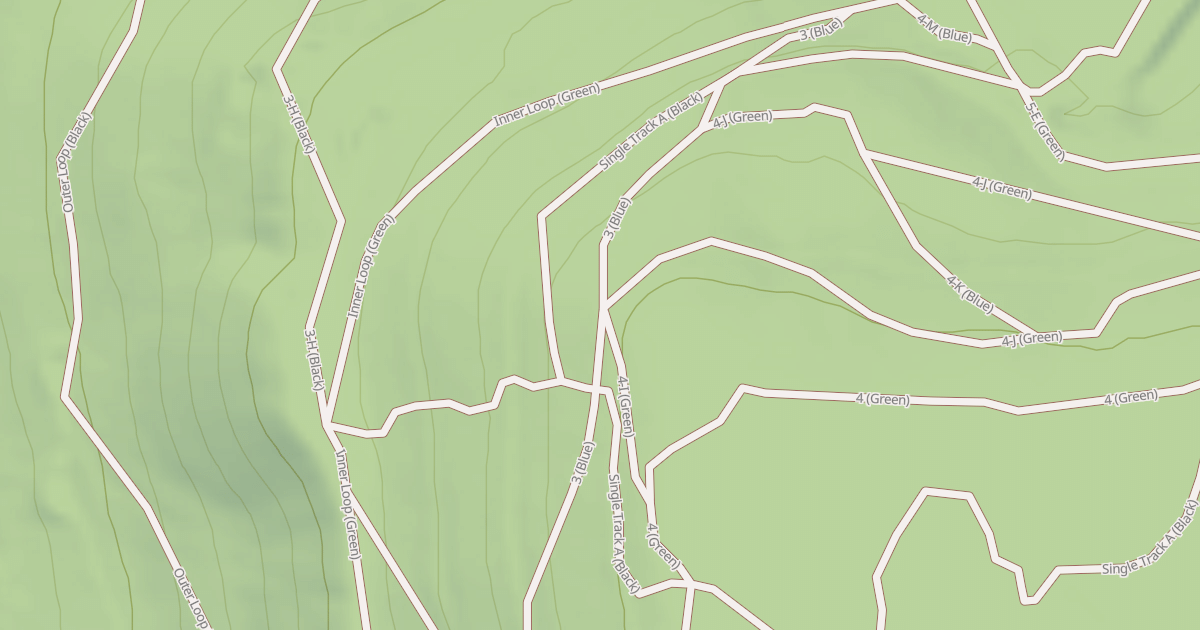 Map preview of Rock Run ATV Trails