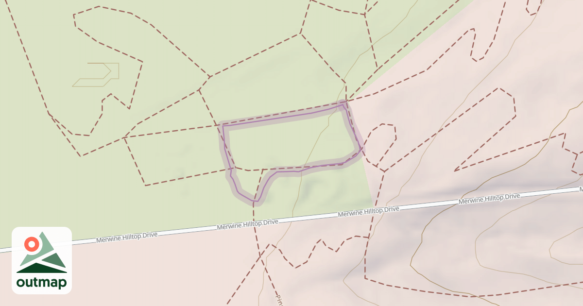 Map of Goldenrod Loop