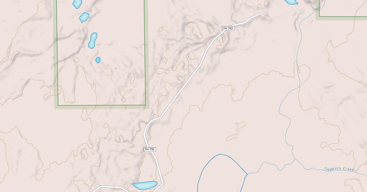 Map preview of MURPHY LAKE SPUR B