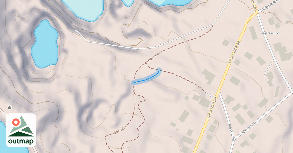Map of Touring Center Trail