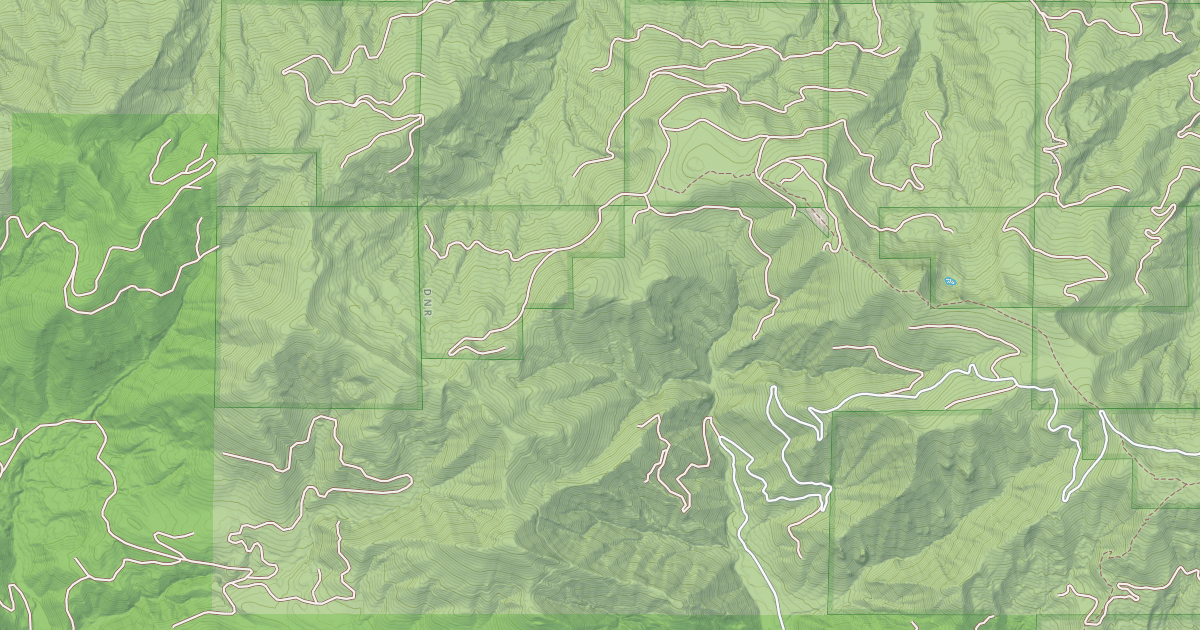 Map preview of Grass Mountain Trail