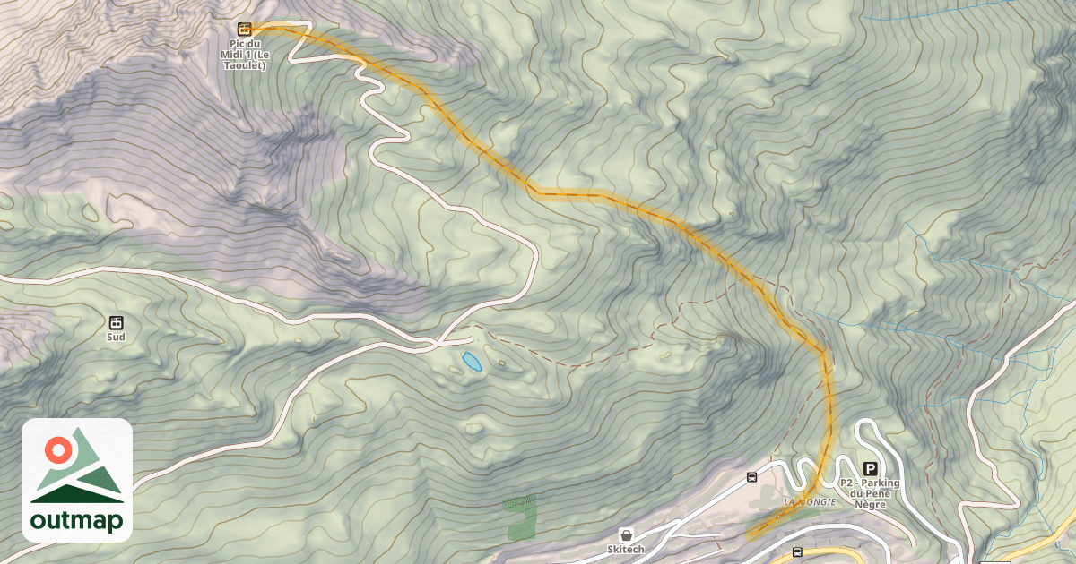 Map of La Verte