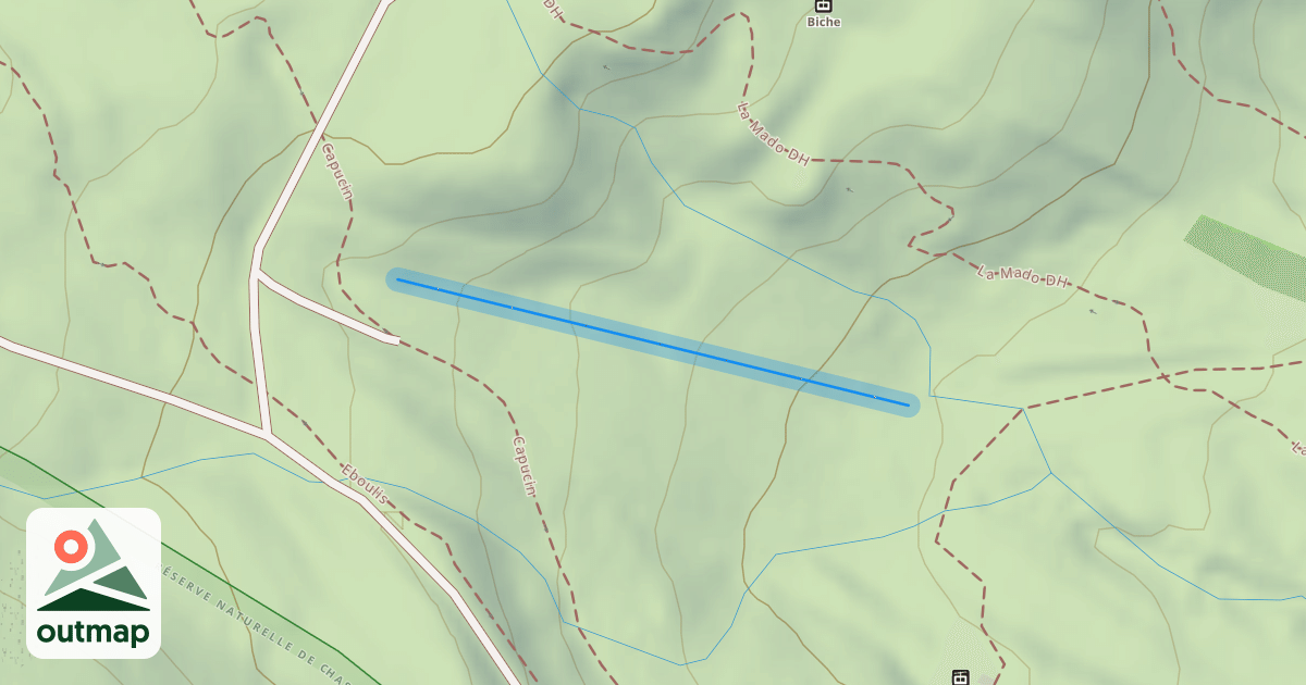 Map of La jaune