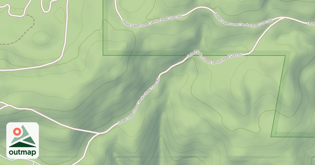 Map of USFS National Forest System Roads {E20C825E-E502-4275-AAE5-07C47973088E}