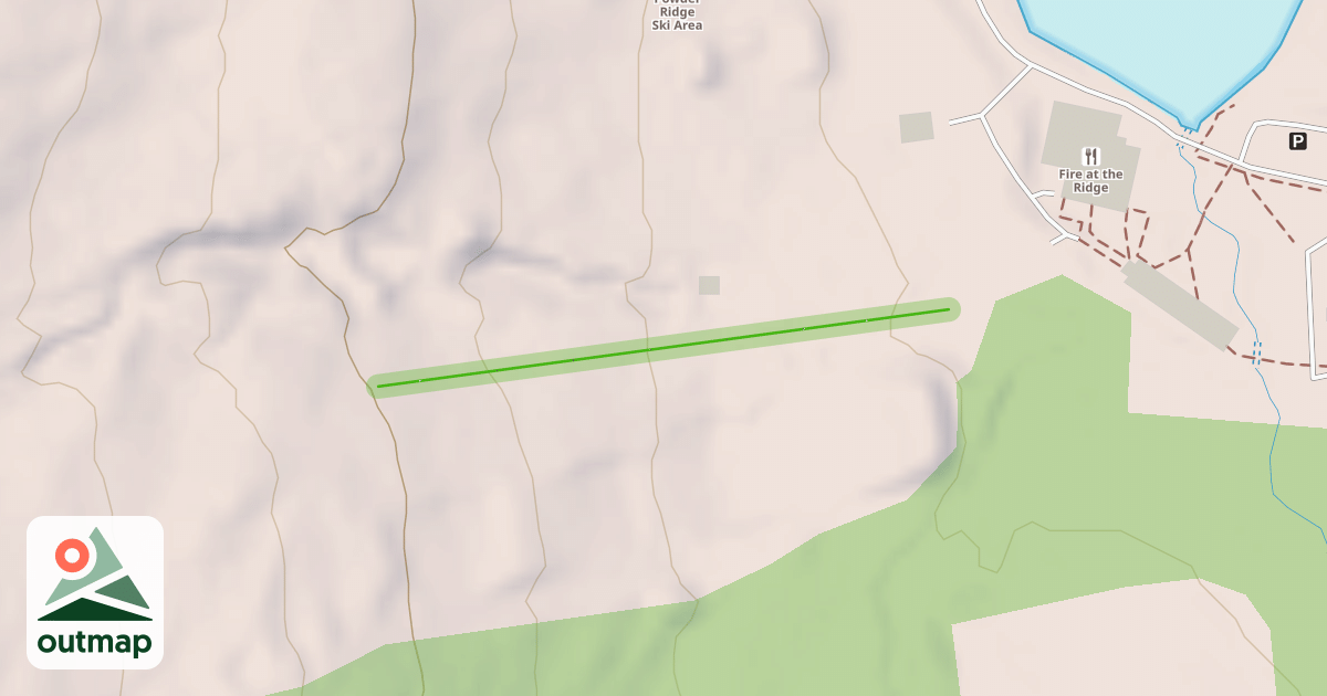 Map of Lower 747 Trail