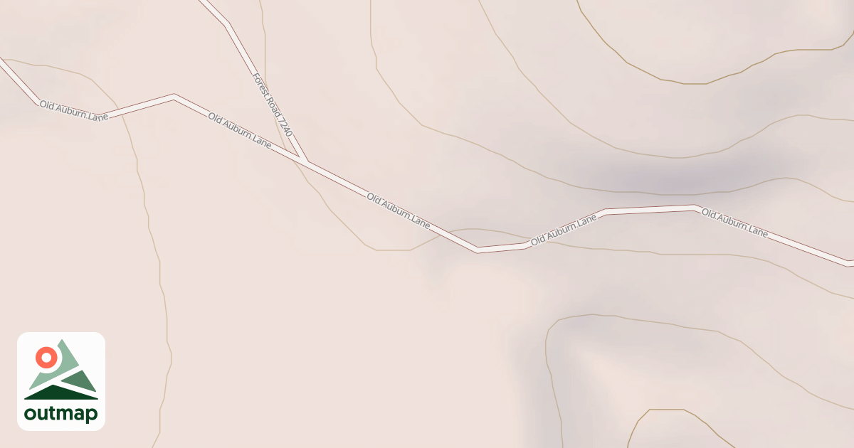 Map of AUBURN ROAD