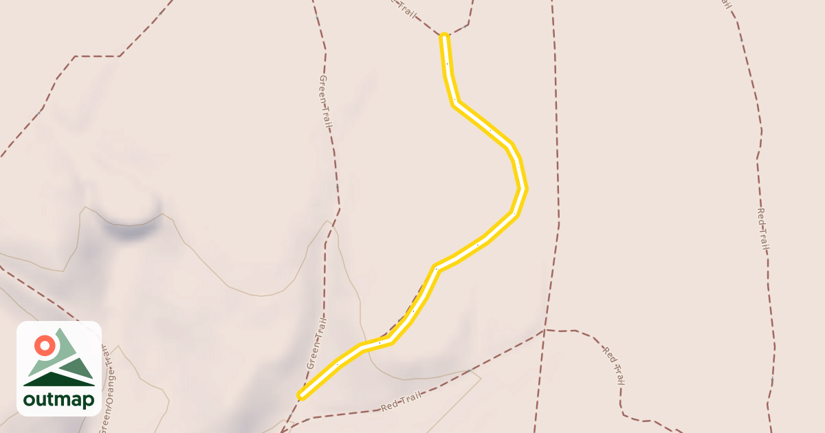 Map of Orange Trail