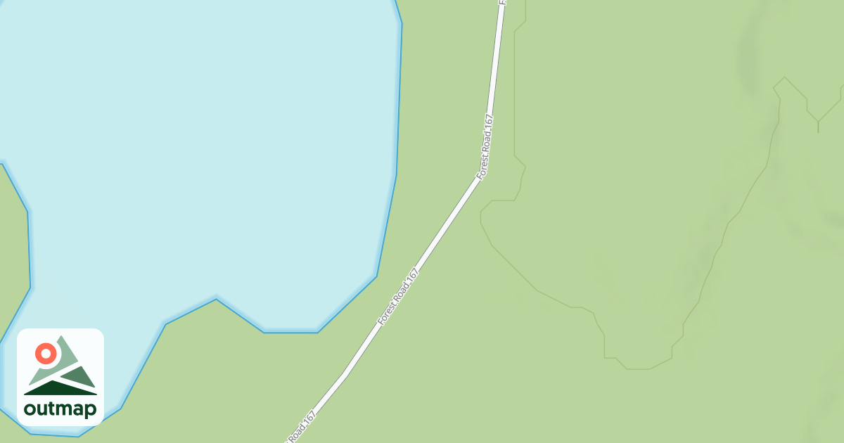 Map of FR 167H