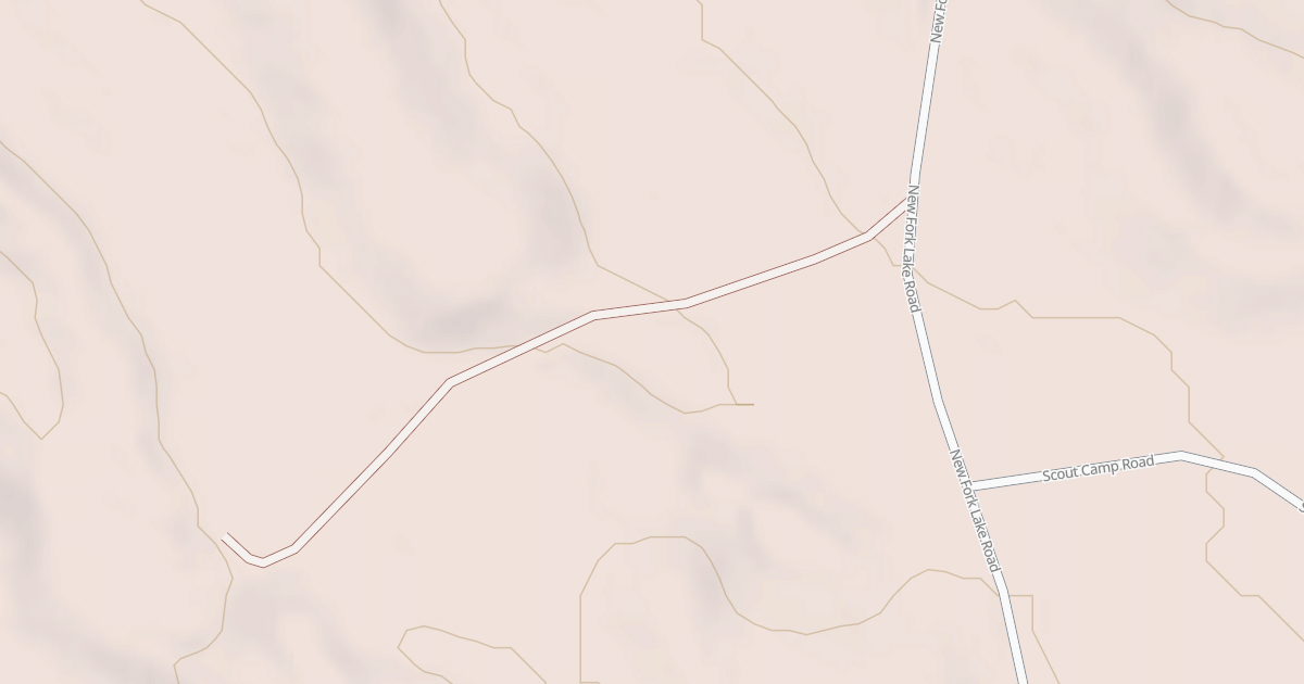 Map preview of GROUP CAMP (NEW FORKS LAKES)