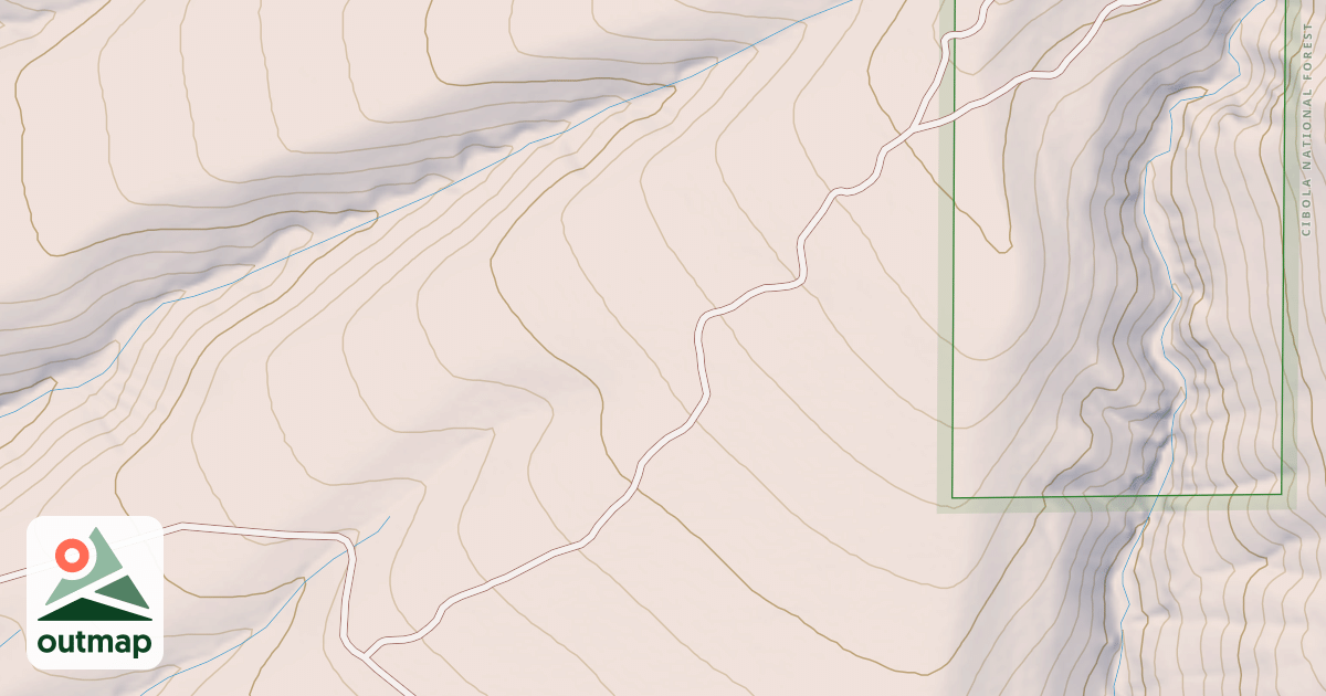 Map of USFS Motor Vehicle Use Map Roads {28AB87AE-FC47-4586-BBB5-972CF116CE00}