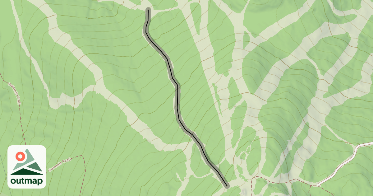 Map of Upper Blast-Off