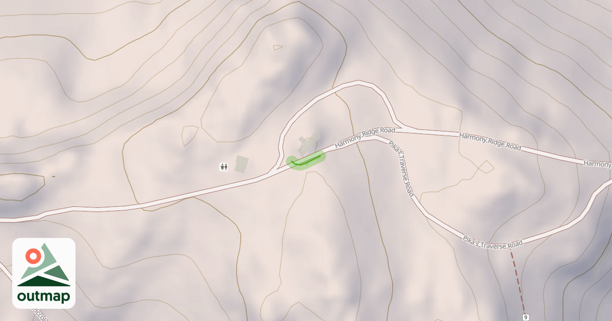 Map of Pika's Traverse