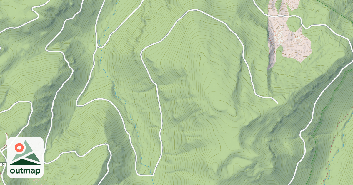 Map of LITTLE GEORGE