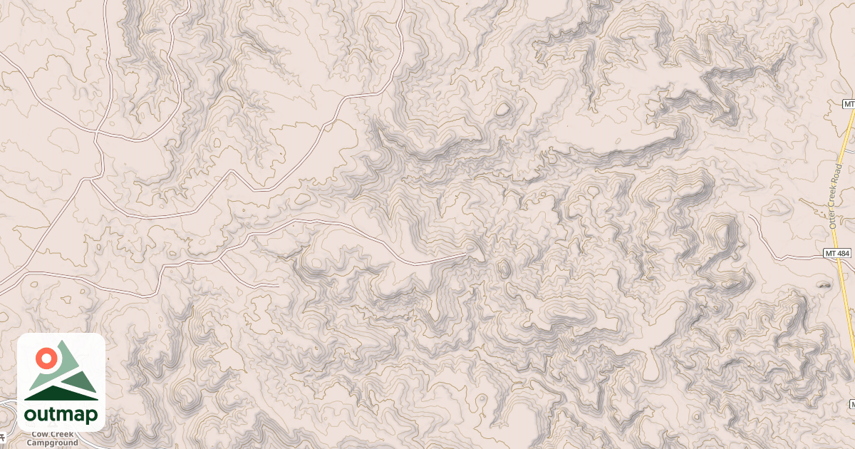 Map of STAG ROCK