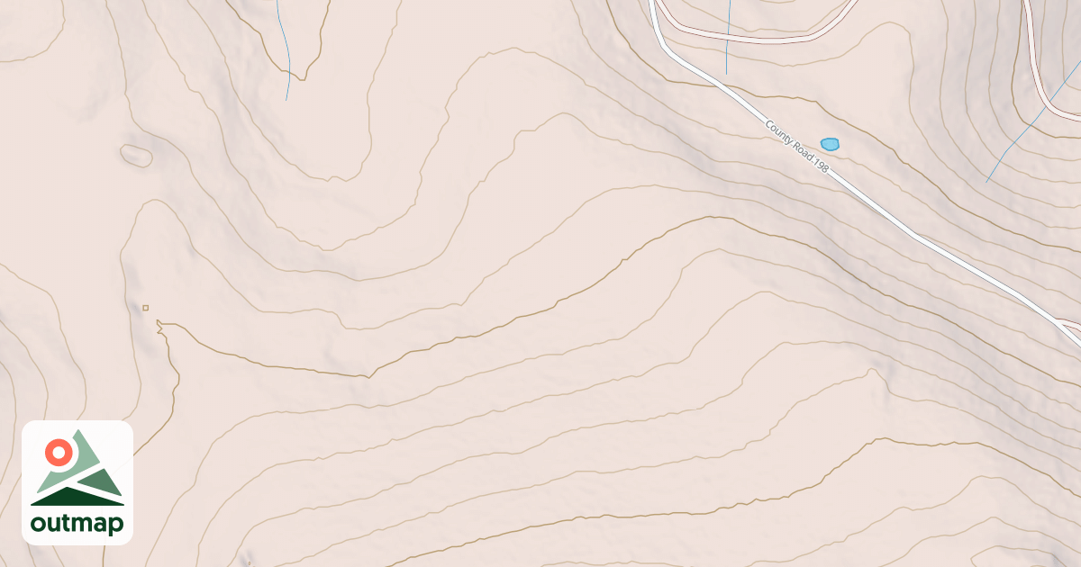 Map of HILLTOP