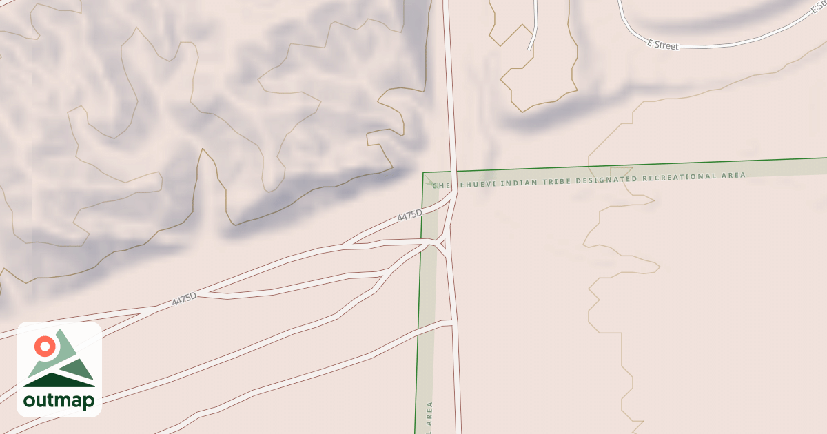 Map of BLM National GTLF Public Motorized Roads 135ed384-78b0-4115-aab5-852560143cde
