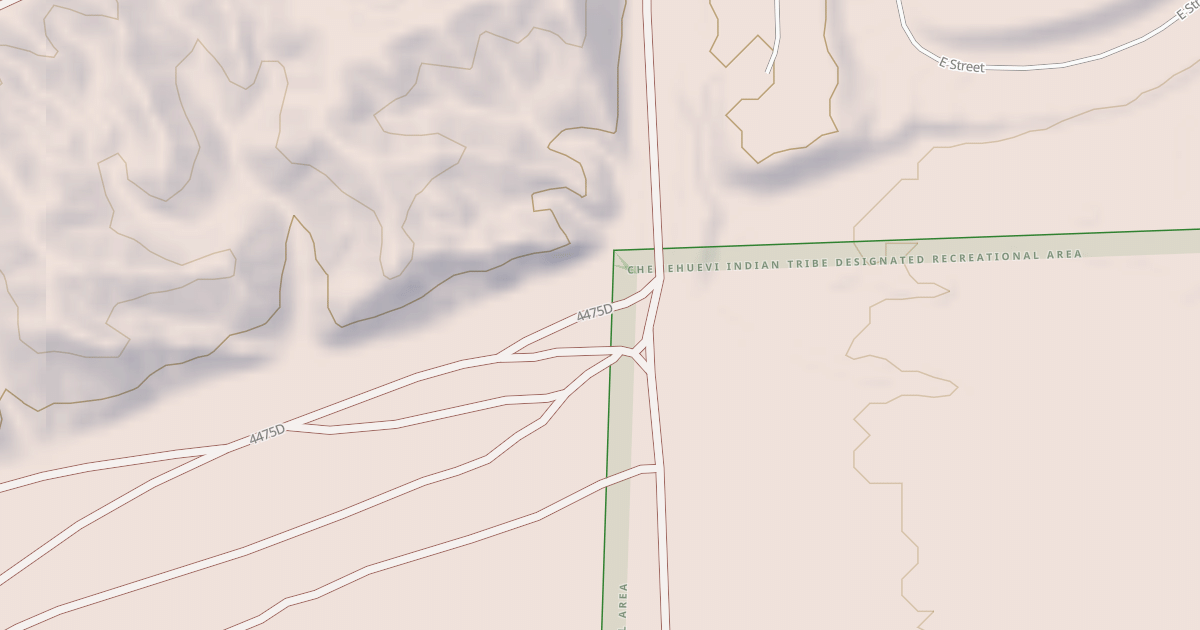 Map preview of BLM National GTLF Public Motorized Roads 135ed384-78b0-4115-aab5-852560143cde