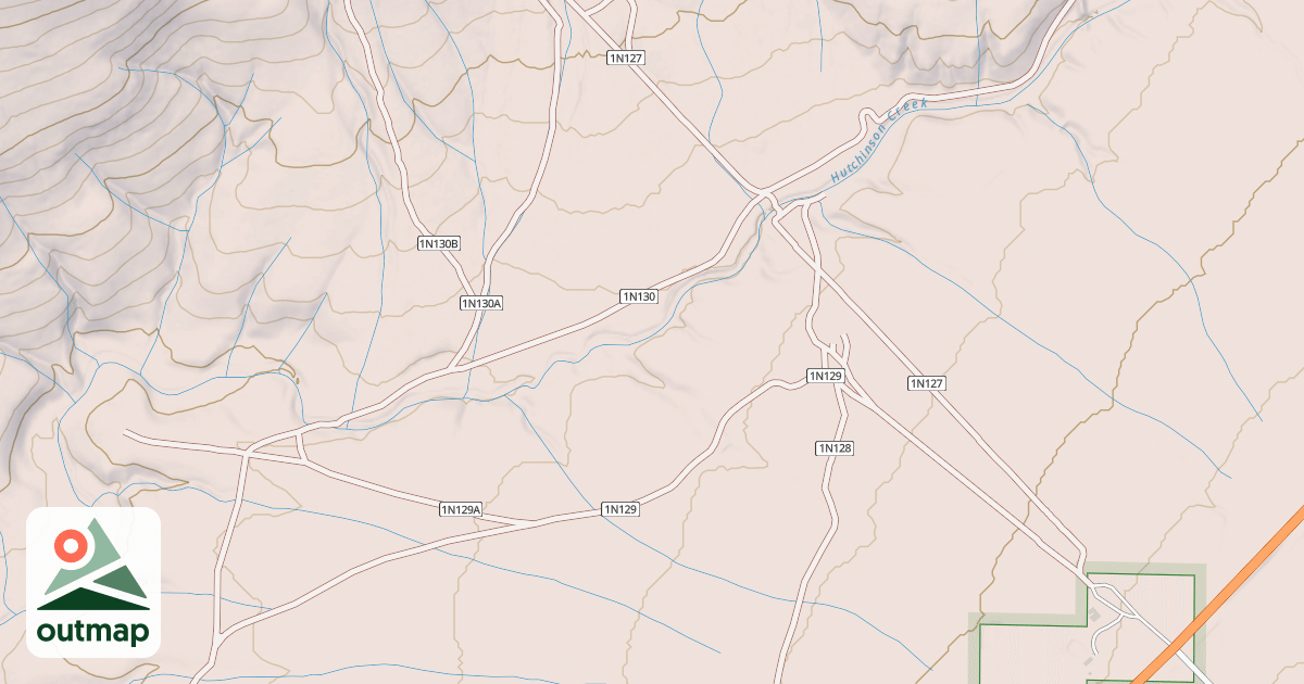 Map of USFS Motor Vehicle Use Map Roads {6FD938EE-5138-4599-8102-2A11A1A8D5B3}
