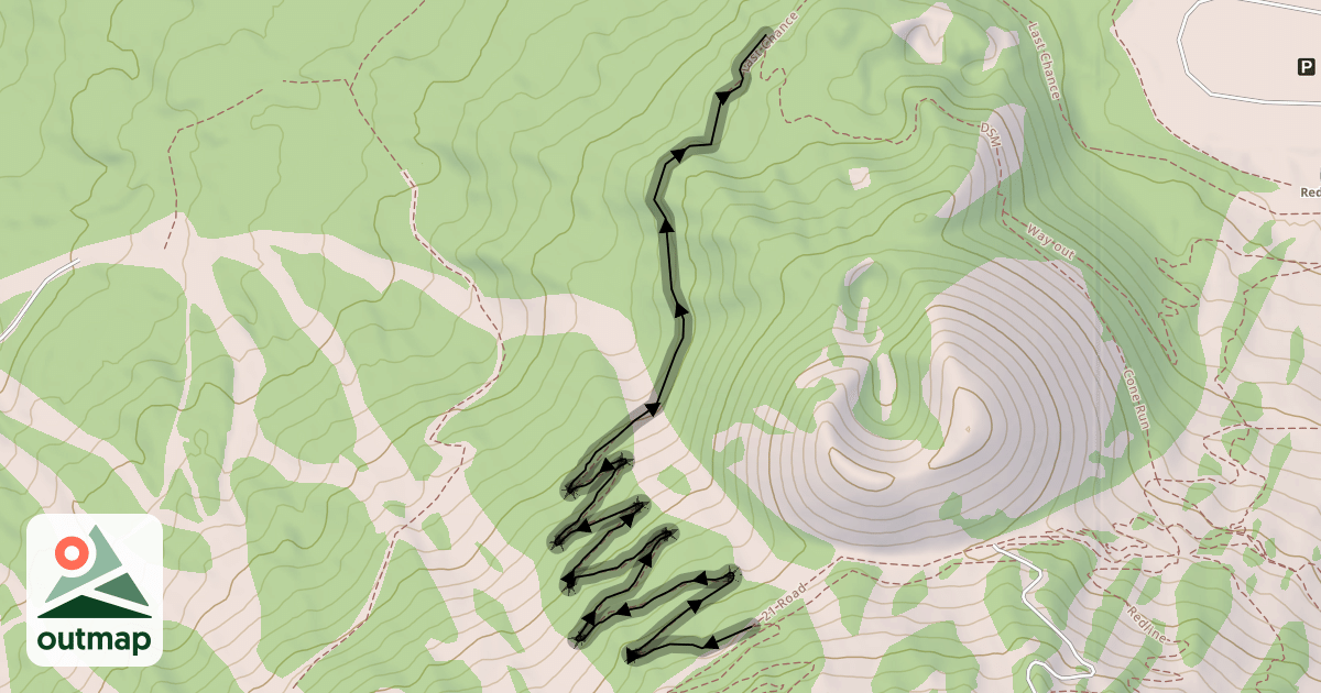 Map of Last Chance (middle)
